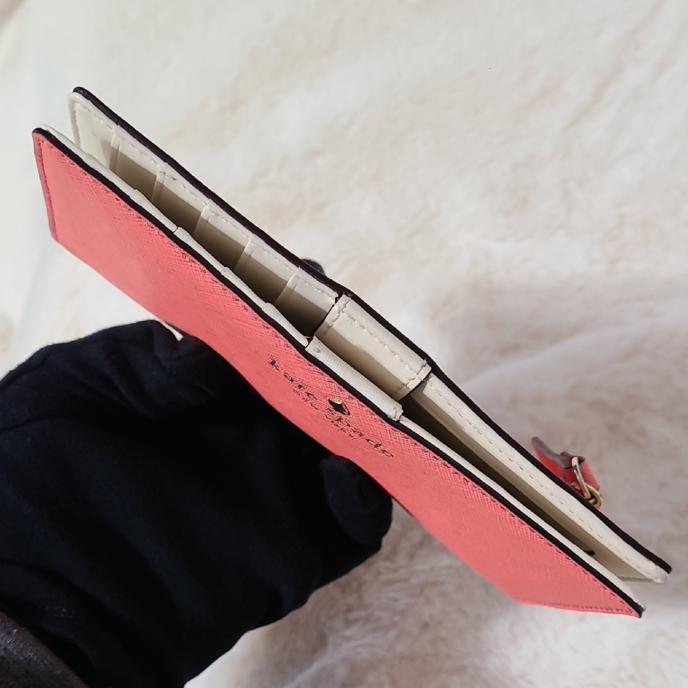 EUC Kate Spade Coral Wallet - Picture 10 of 11
